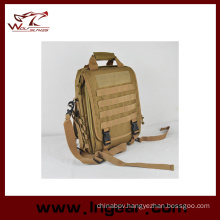 Nylon Waterproof Tactical Sling Bag Army Hand Bag Laptop Bag Backpack